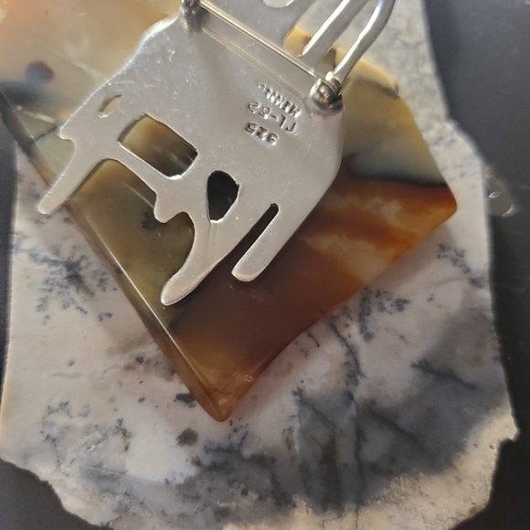 925 Cat Brooch - Picture 4 of 4